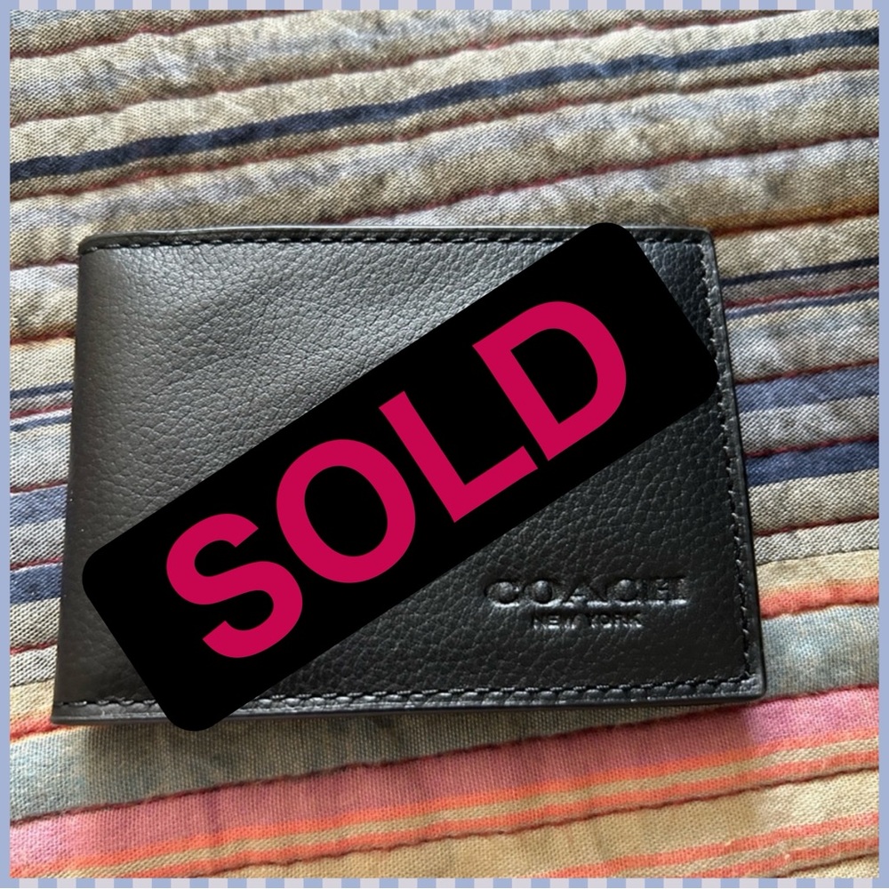 Coach card Holder
